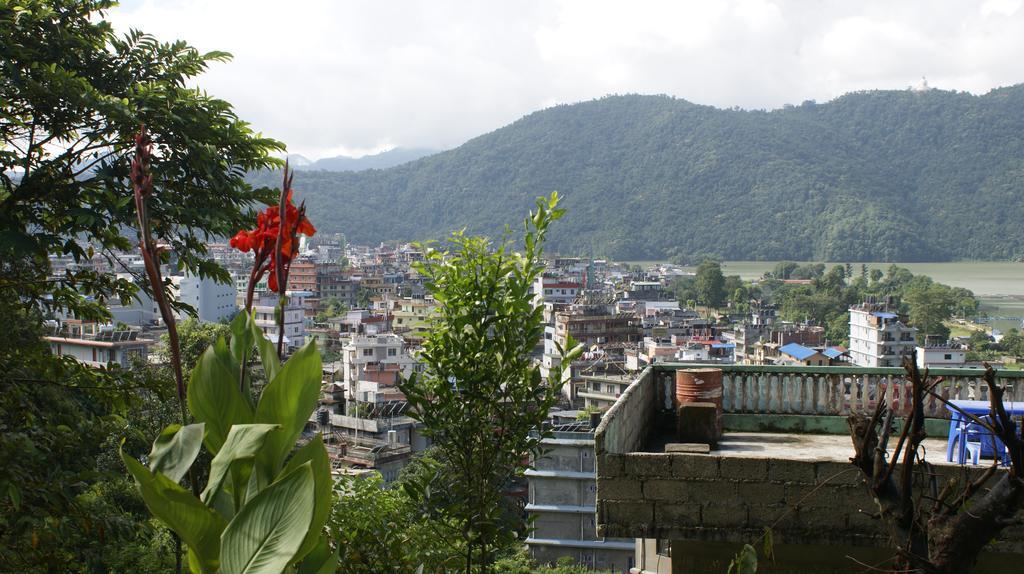 Peace Guest House Pokhara Bagian luar foto