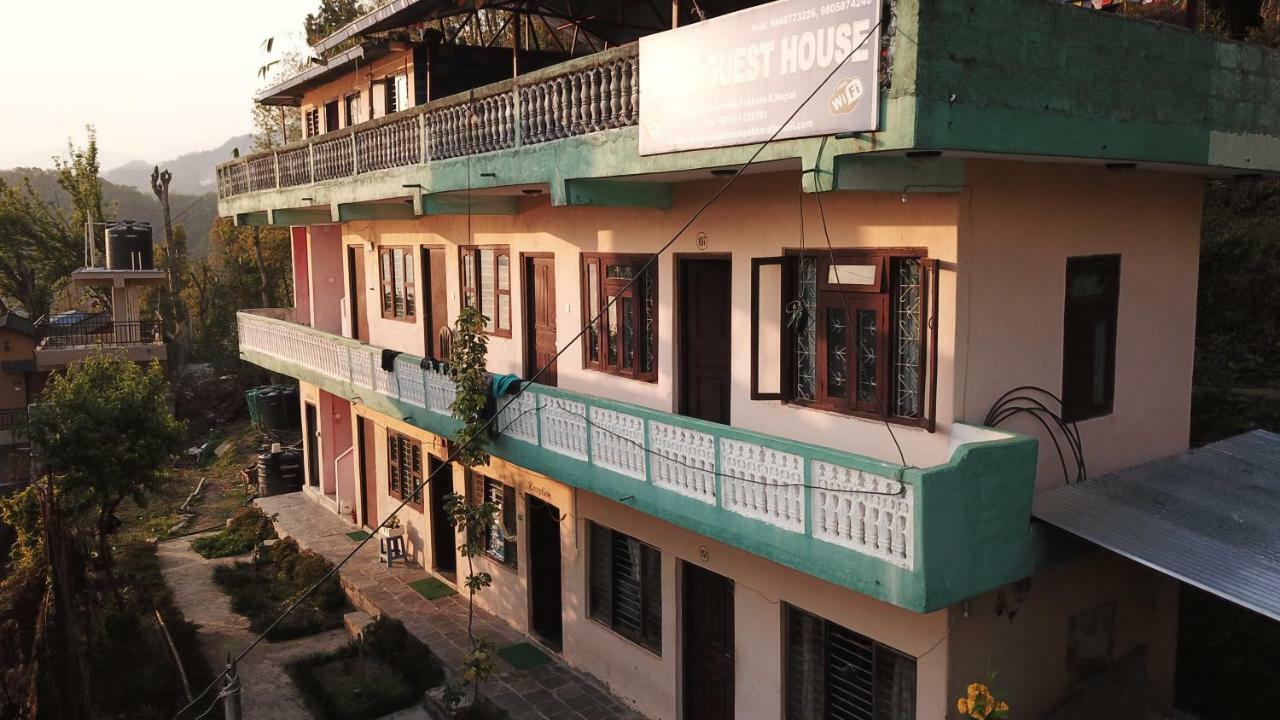 Peace Guest House Pokhara Bagian luar foto